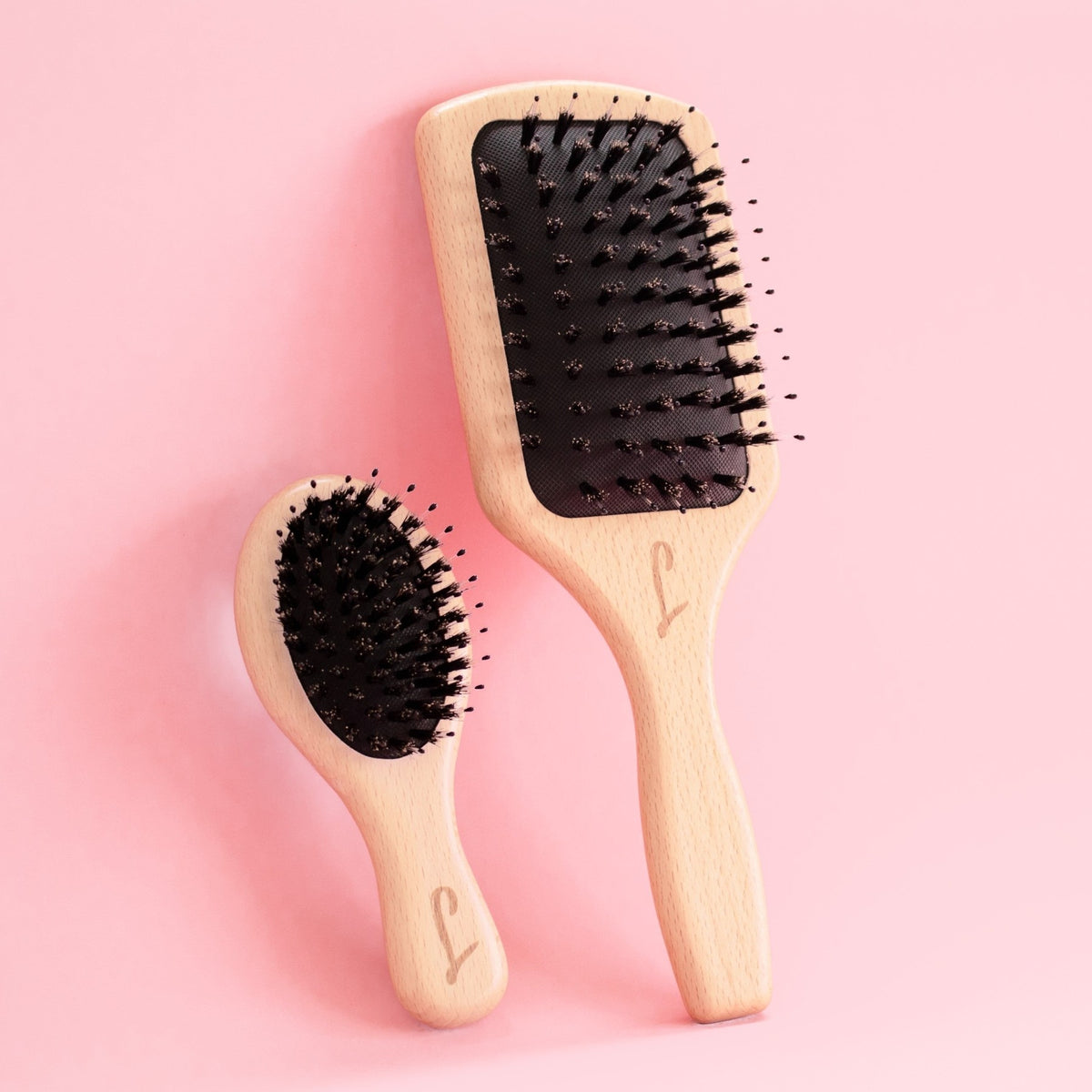 The Duo Detangling Hair Brush Set Laveett Laveett